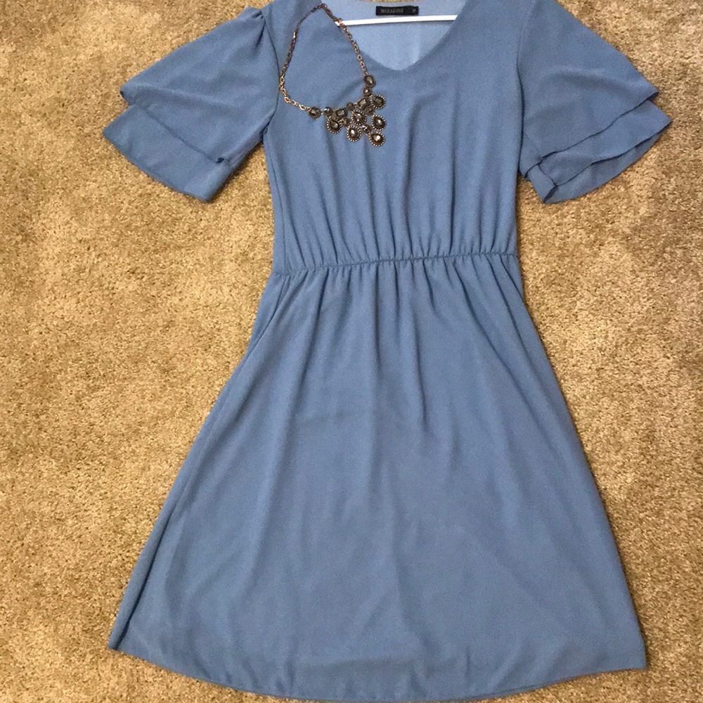 Beautiful blue dress